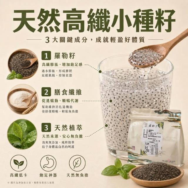 福園 羅勒籽 頂級羅勒子 SGS檢驗 明列子、小紫蘇