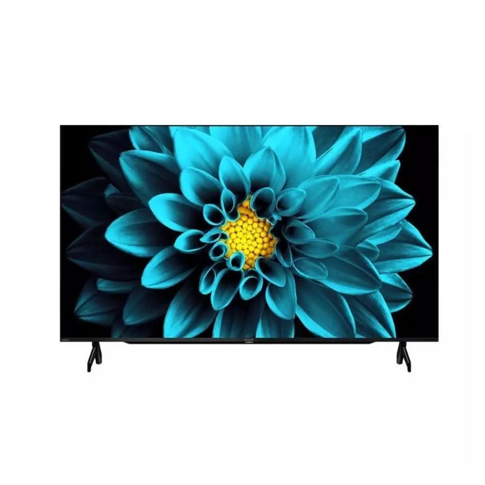 SHARP 夏普 4T-C50DK1X 為50吋4K UHD解析度(3840 x 2160)液晶電視，提供細膩畫質與倍頻循序掃描技術。機身尺寸1117 x 655 x 80 mm，重量僅11KG，輕薄易安裝。配備4組HDMI高畫質端子、2組USB插槽及SPDIF光纖輸出，支援多種影音連線。電源需求110V，功能選單語言英文，保固1年，BSMI許可R3B801。適合追求高品質視覺體驗的使用者，無附視訊盒，安裝服務不含。