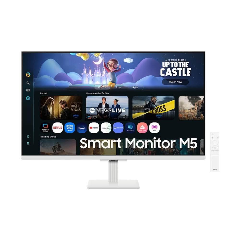 SAMSUNG三星 S32FM501EC+ SAMSUNG三星 S32FM501EC+ 是一款32吋4K HDR螢幕,採用VA面板,提供3000:1高對比度與178度廣角視野。支援4K解析度(3840 x 2160),內建抗藍光與護眼功能,適合長時間觀看。具備USB 3.1、HDMI與Type-C多種輸入介面,重量僅6.5kg,外觀尺寸為716.1 x 517.0 x 193.5mm,並提供三年保固,是看片追劇與學生入門的高價效比選擇。