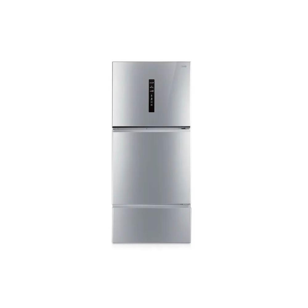 CHIMEI奇美 UR-P580VC CHIMEI奇美 UR-P580VC 三門變頻冰箱,容量達578公升,適合大家庭使用。灰色系設計,尺寸1830x775x780mm,重量83kg,臺灣原廠生產。採用變頻馬達,右開門設計,電壓AC110V/60Hz,能源效率第1級並有節能標章,環保冷媒R600a。全機及壓縮機保固1年,含基本安裝服務,BSMI許可依原廠公告。高效省電,空間大,品質保證,是您的最佳冰箱選擇。