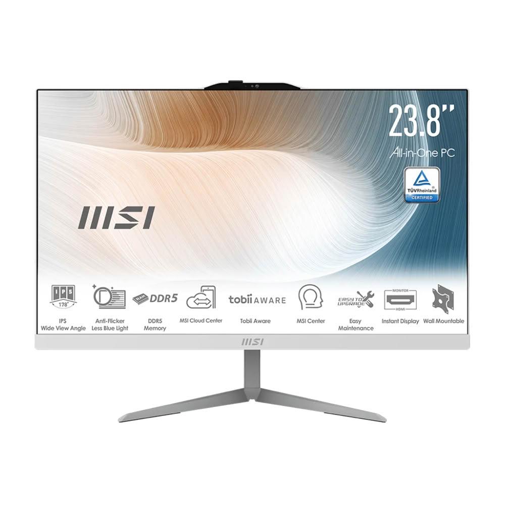 【MSI 微星】Modern AM242 1M-1059TW AIO液晶電腦 (Core-5-120U/8G/1T/WIN11)