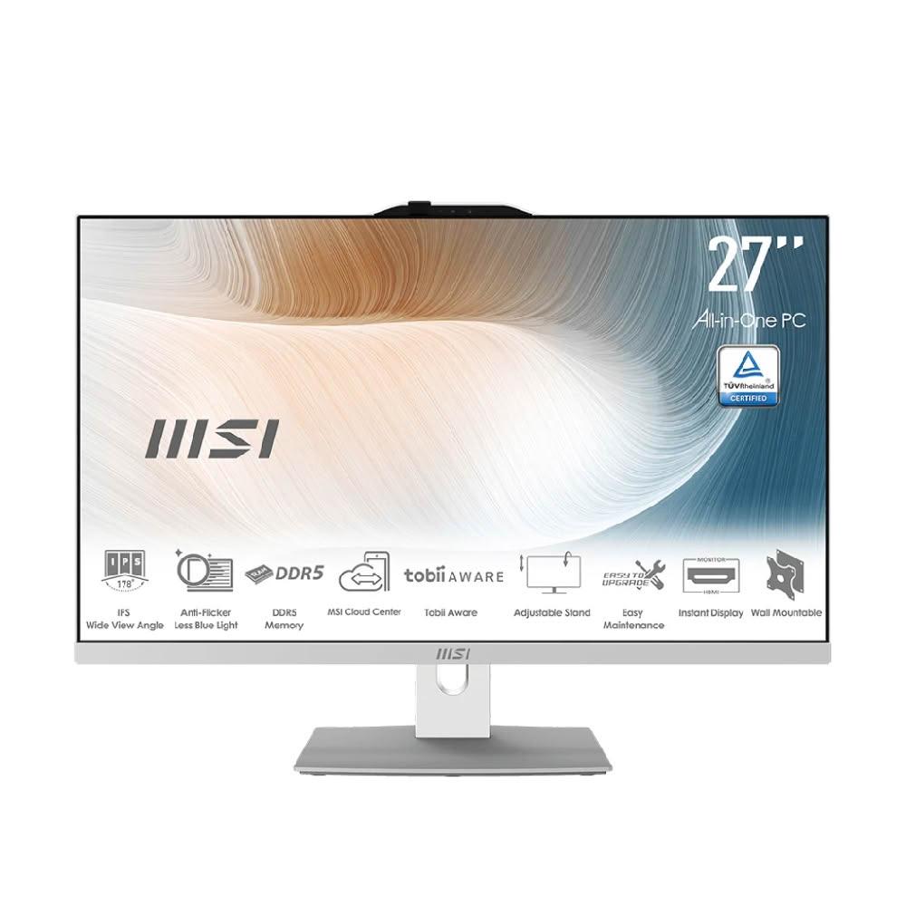【MSI 微星】Modern AM272P 1M-859TW AIO液晶電腦 (Core5-120U/8G/1T/WIN11)