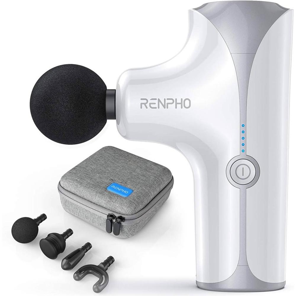 【Renpho】RP-GM173W 隨身迷你按摩槍 白色