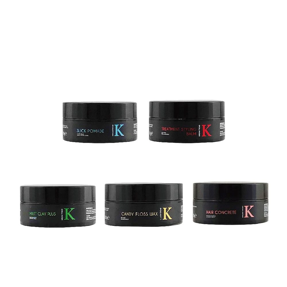 【DREAM TREND 凱夢】DREAM TREND 凱夢 水洗式髮油 魔幻凝土 爵士型土 K髮泥 K棉花糖髮臘 造型品