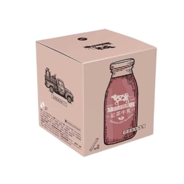 【Dripo】買兩盒贈牛奶瓶 牧場系列 即溶飲品 咖啡牛乳 焙茶牛乳 紅茶牛乳/咖啡牛乳無加糖