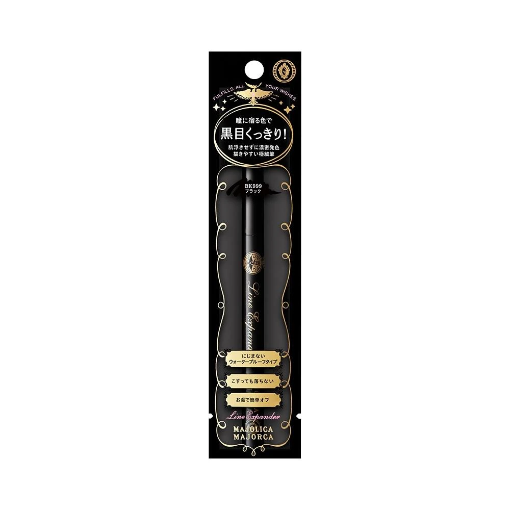 【MAJOLICA MAJORCA 戀愛魔鏡】持久防水不暈染眼線筆 0.5ml 日本 彩妝