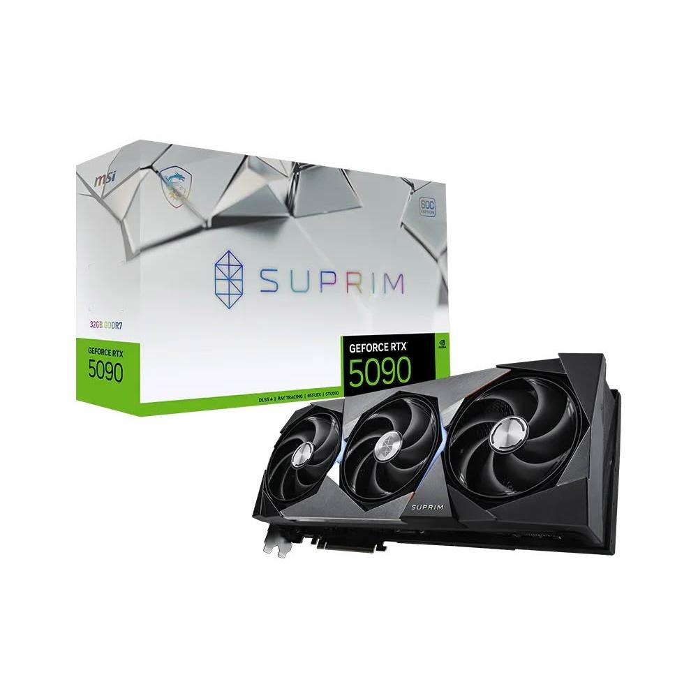 【MSI 微星】RTX5090 32G SUPRIM SOC一張 含內文零件