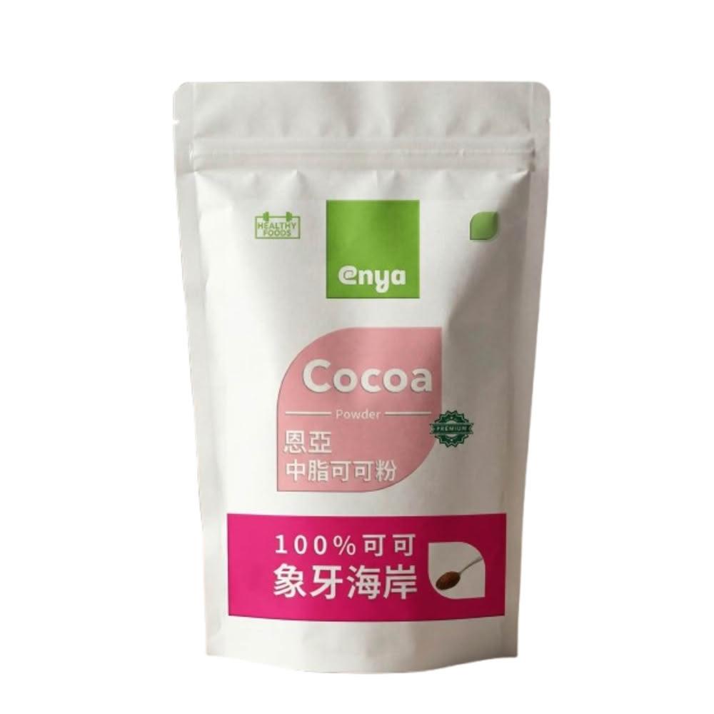 【enya 恩亞】未鹼化中脂可可粉 500g/袋 無糖 巧克力粉 100% 天然 COCOA POWDER
