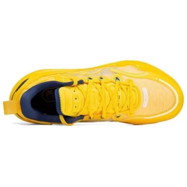 LI-NING 李寧】LiNing李寧馭帥16 V2 舒適防滑耐磨低幫籃球鞋男款黃色