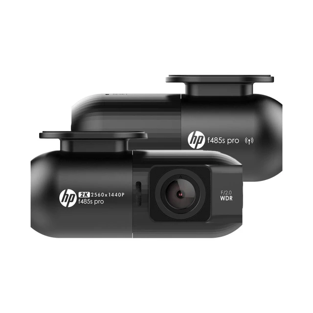 【HP 惠普】現貨『2026新上市』【HP 惠普】F485s Pro行車記錄器｜2K單錄｜贈32G｜膠囊機｜WIFI｜商用車｜安鈦科技