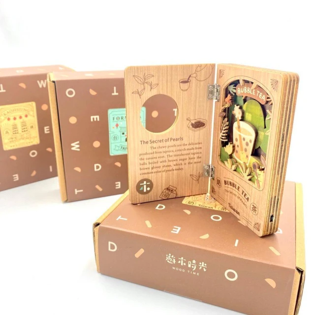 繪本小夜燈 DIY組裝 景點 風景 擺飾 書本小夜燈 台灣紀念品 遊木時光 TR台灣鐵道