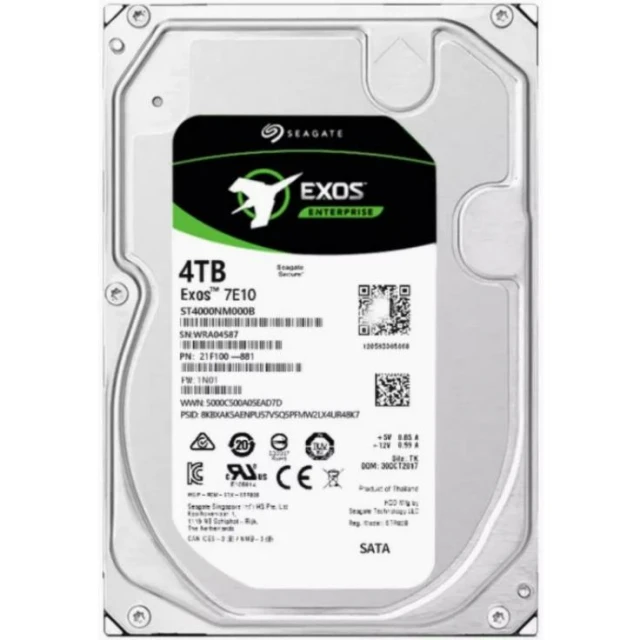 【SEAGATE 希捷】整新  4TB 3.5吋 SATAIII 7200轉 企業級硬碟 (ST4000NM0053/35)(工業包) 3年保