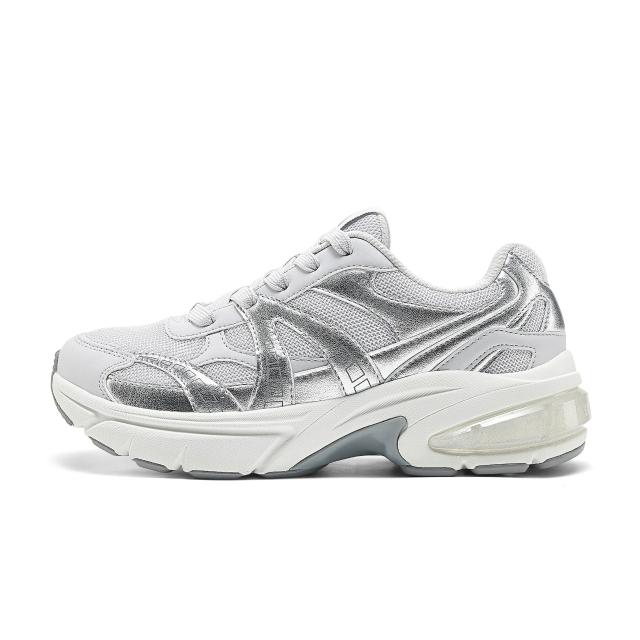 【SKECHERS】177357-GRY Skechers斯凱奇 SHADOW 月影鞋 厚底增高鞋 舒適百搭 春夏款休閒運動透氣 低幫 老爹鞋 ...