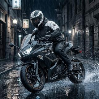 機車族必備兩件式雨衣