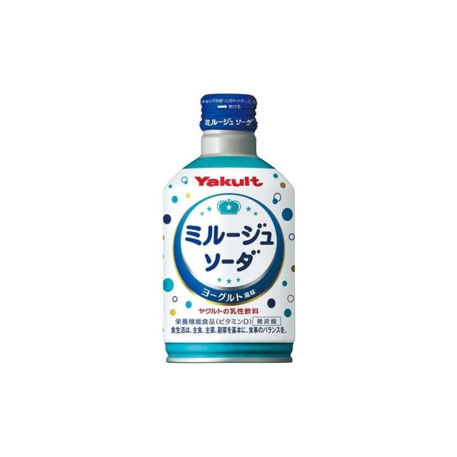 【Yakult 養樂多】+爆買日本+ 優格碳酸飲料 300ml 優格風味 微碳酸飲 乳酸氣泡飲料 多多 日本原裝進口