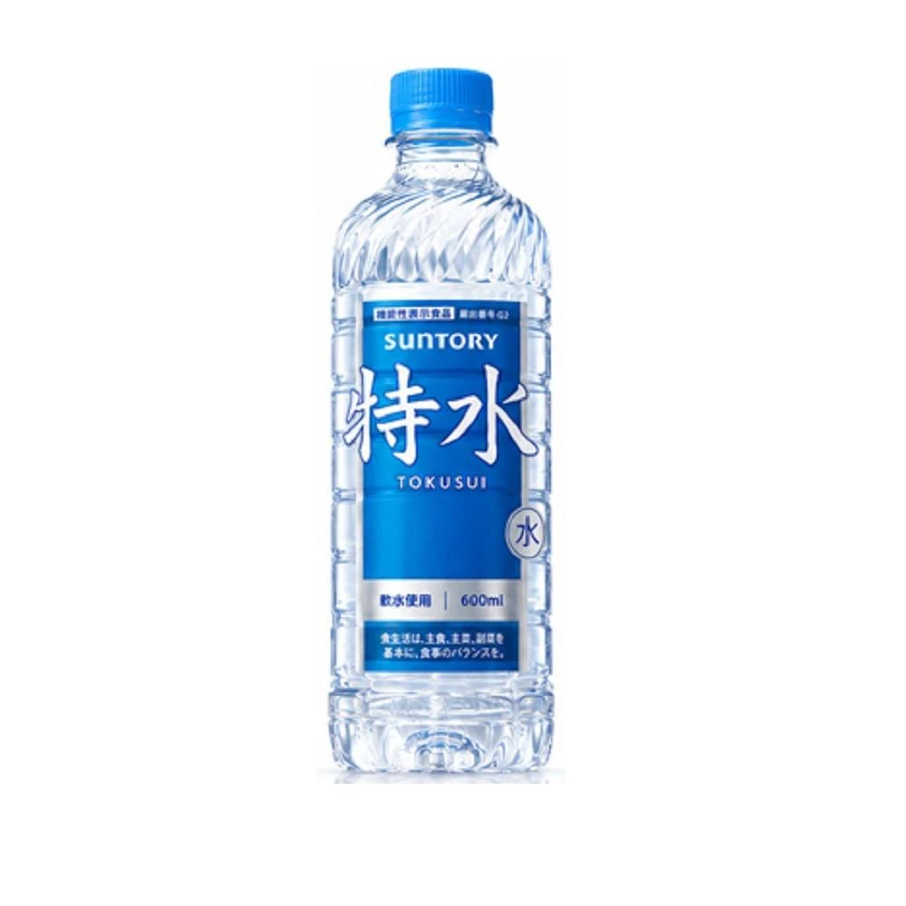 Suntory 三得利】日本特水機能水600ml/瓶