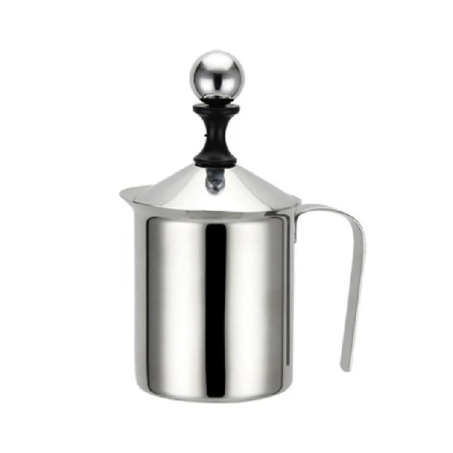 【卡特屋】不鏽鋼奶泡杯 400cc/800cc 打奶泡器 手動奶泡器 咖啡奶泡 奶泡機 奶泡杯 打奶泡神器 奶泡 咖啡奶泡 拉花