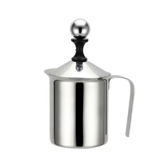【卡特屋】不鏽鋼奶泡杯 400cc/800cc 打奶泡器 手動奶泡器 咖啡奶泡 奶泡機 奶泡杯 打奶泡神器 奶泡 咖啡奶泡 拉花