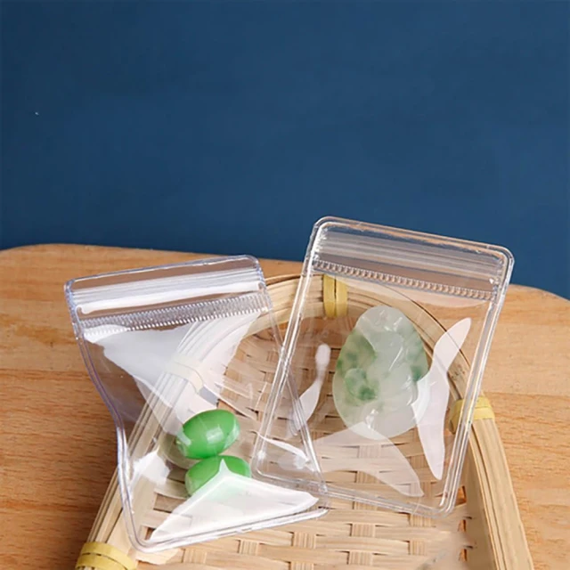 【生活職人】PVC夾鏈袋 密封袋 多入組 飾品袋 夾鏈袋 加厚 PVC 密封夾鏈袋 飾品收納袋 夾鏈袋 珠寶袋