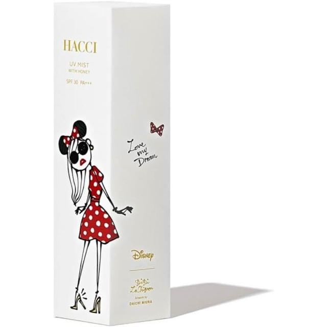 HACCI 花綺迪士尼防曬噴霧80ml SPF30 蜂蜜柑橘花香