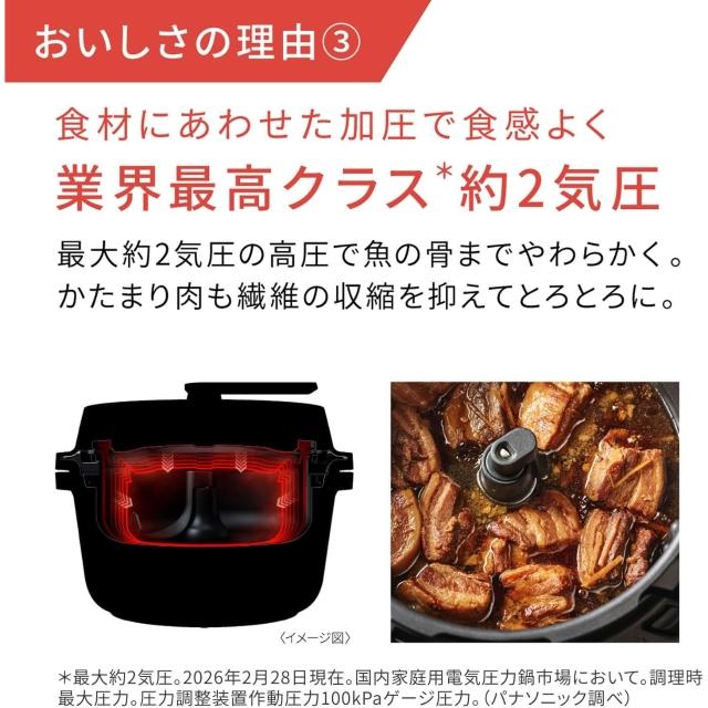 Panasonic 國際牌】Bistro 自動調理鍋電子壓力鍋NF-AC1000-K 4.2L 日版