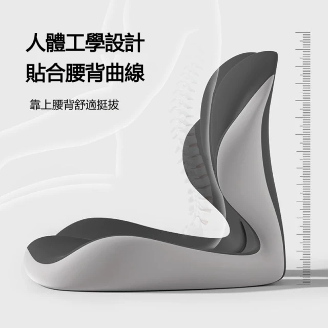 辦公室腰靠墊 護腰記憶棉坐墊 靠背一體位久坐座椅座墊屁墊