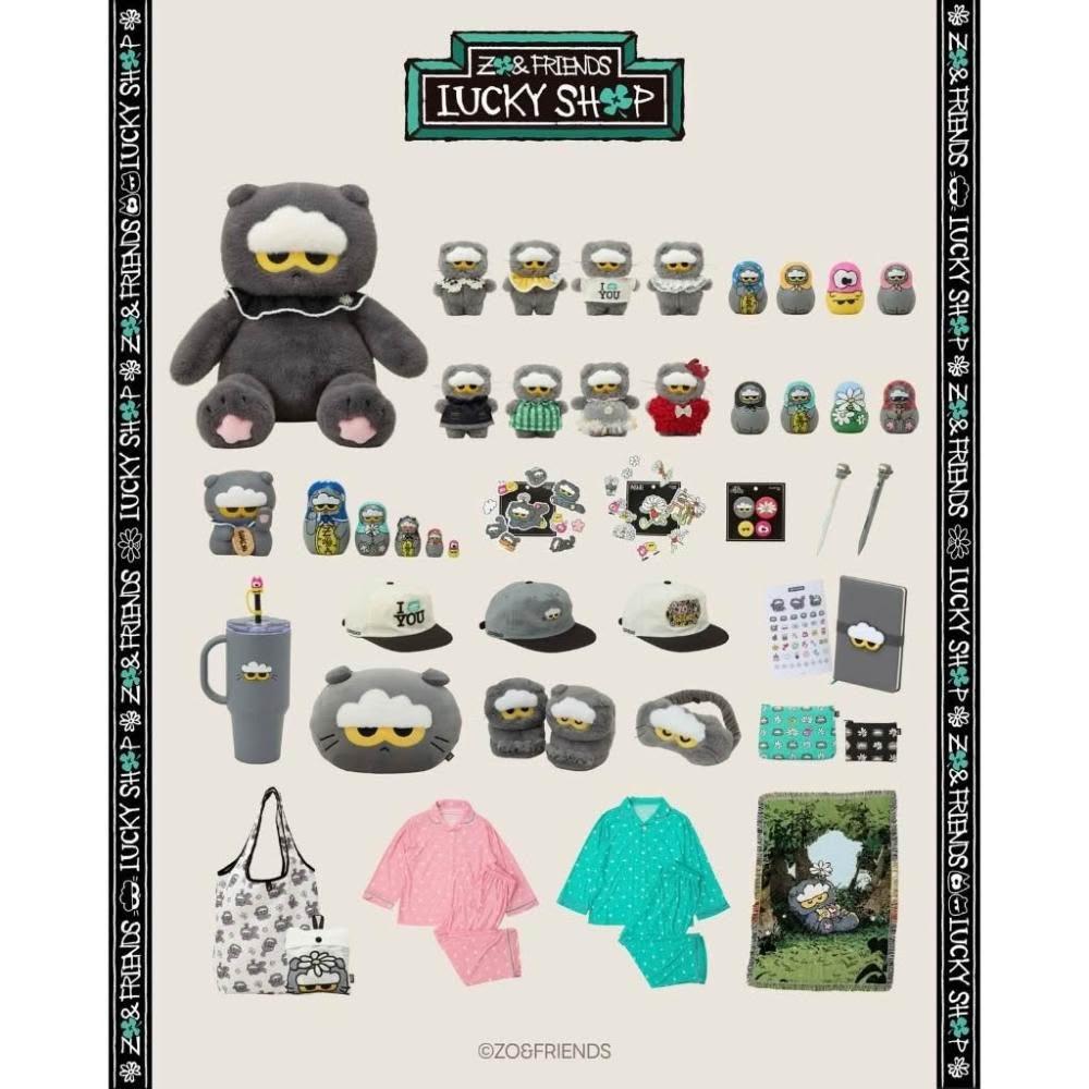 Rggshop🔸G-DRAGON ZO&FRIENDS GD愛貓Lucky Shop 周邊全系列ZOA