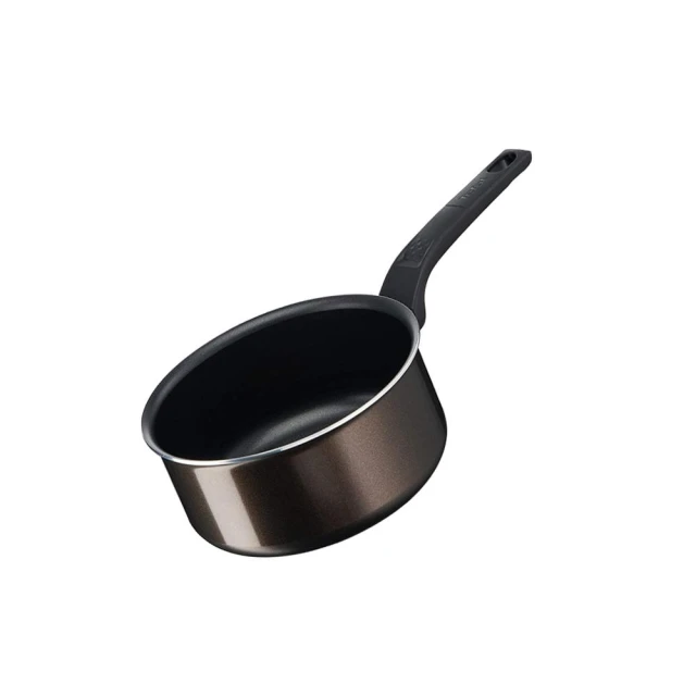 【Tefal 特福】可可棕系列 18CM不沾雪平鍋/單柄湯鍋