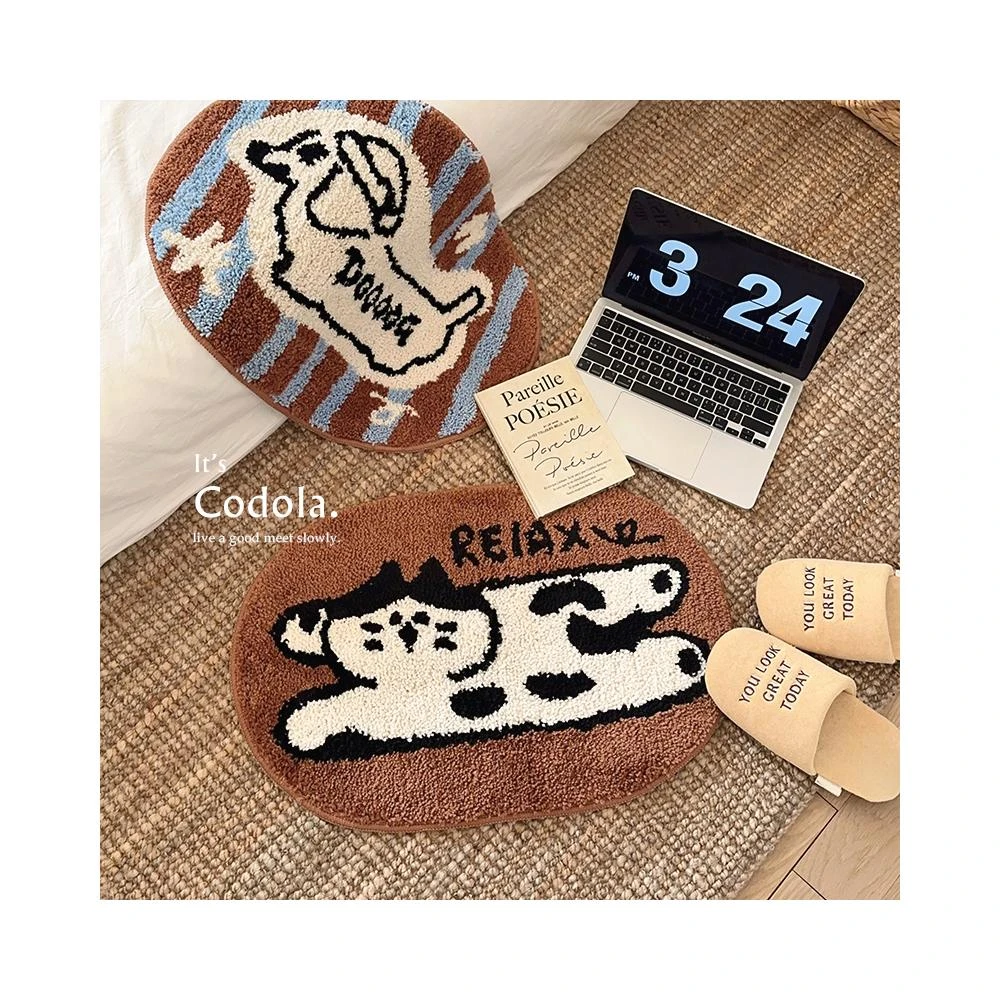 Codola現貨 厚厚蛋糕絨吸水地墊 浴室地墊 防滑地墊 腳踏墊 地墊 吸水地墊 踏墊