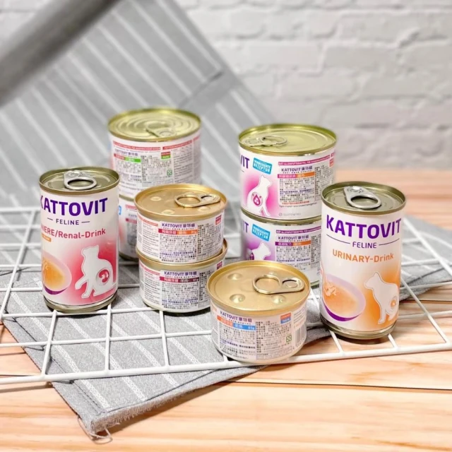 【Kattovit 康特維】貓咪處方罐 餐包  85g/185g (泌尿 腎臟 糖尿病 腸胃) 