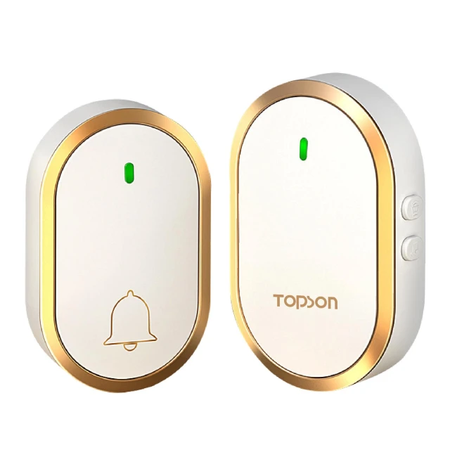 【御皇居】[即插即用]  TOPSON 智能無線門鈴 感應門鈴 無線門鈴 無線電鈴 電鈴 門鈴 呼叫器 服務鈴 求救鈴 門鈴感應器