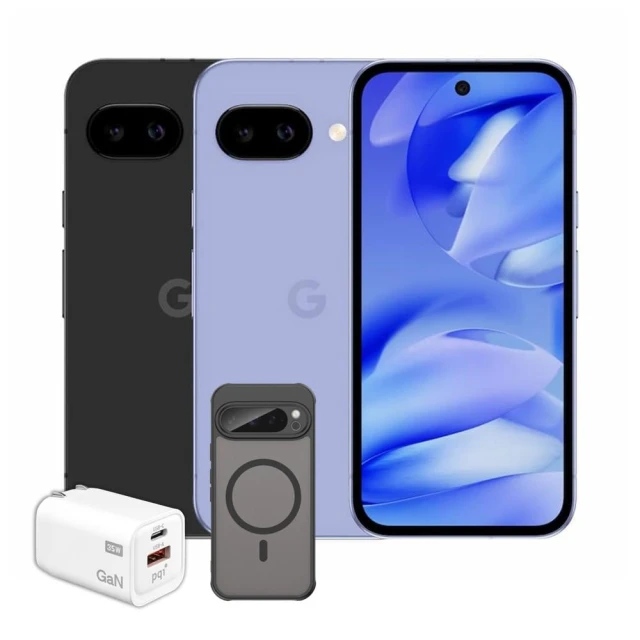 【Google】Pixel 9a (8G+256G) 6.3吋 5G 輕旗艦AI 手機 (贈35W氮化鎵快充+專屬磁吸殼)