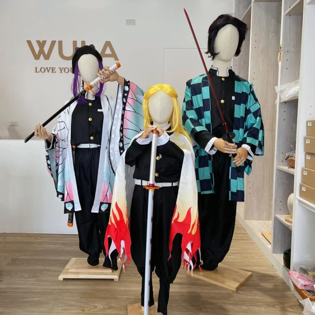 鬼滅之刃套裝系列-女版大人 WULA烏拉 煉獄衣服 彌豆子衣服 香奈乎衣服 炭治郎衣服 戀柱衣服 水