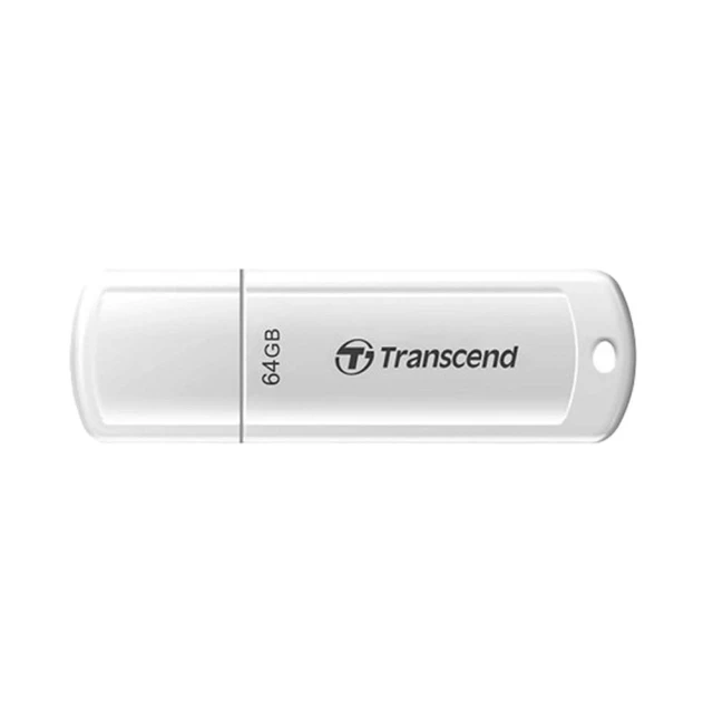 【Transcend 創見】JetFlash 730 64G 隨身碟 白