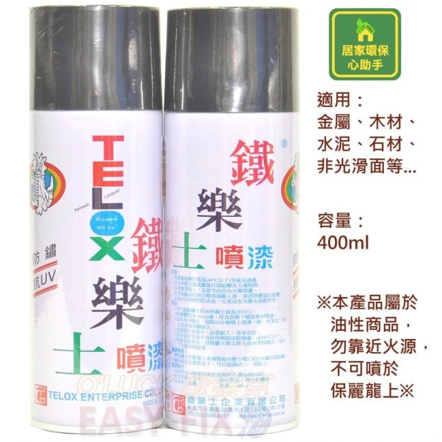 鐵樂士 噴漆 自動噴漆 ✿含稅價✿48罐免運✿ 適用於 汽機車修補漆 工業噴漆