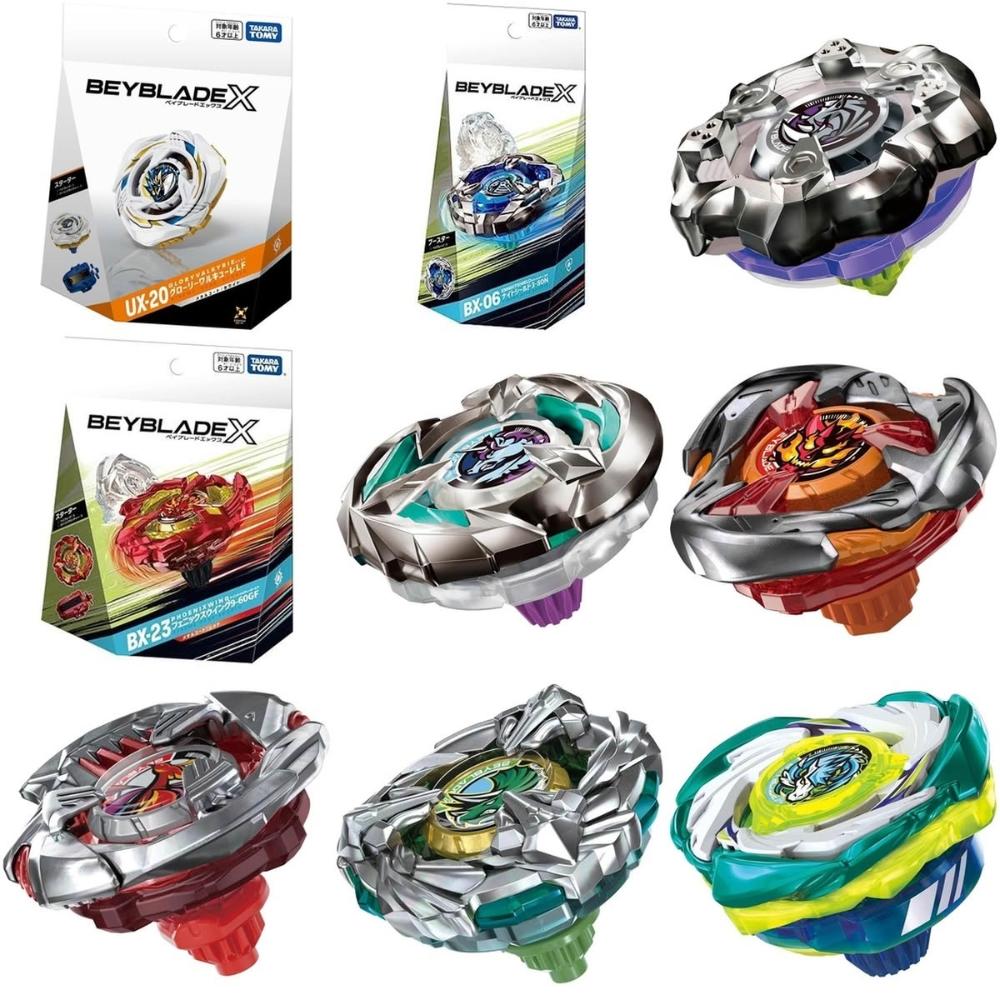 TAKARA TOMY】 日本戰鬥陀螺X BeybladeX起始套裝增壓器助力器隨機強化
