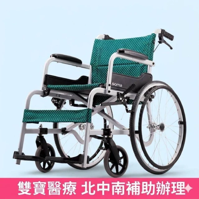 【康揚】輕量型輪椅 飛揚100 SM-100.5 (手動/輕便輪椅)