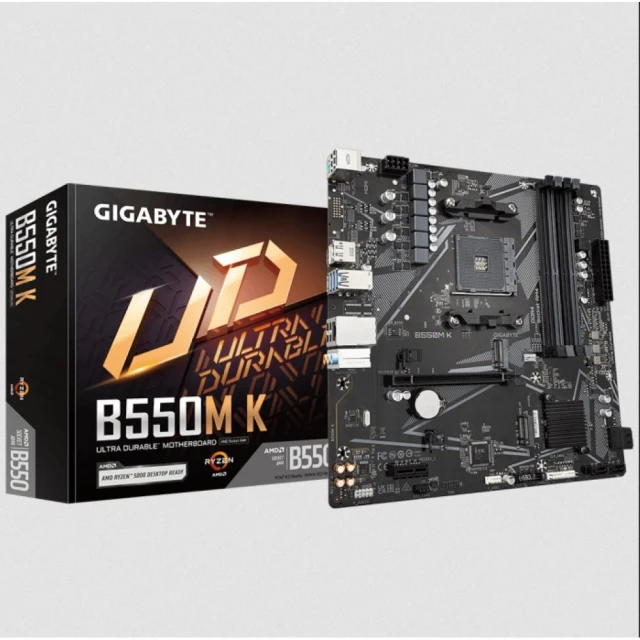 【GIGABYTE 技嘉】GIGABYTE 技嘉 B550M K 主機板