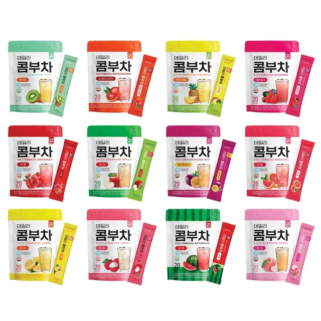 【Danongwon】韓國 每日康普茶 20入/袋 乳酸菌康普茶 即溶康普茶 低卡飲料 康普茶 隨身包康普茶 神纖康普茶