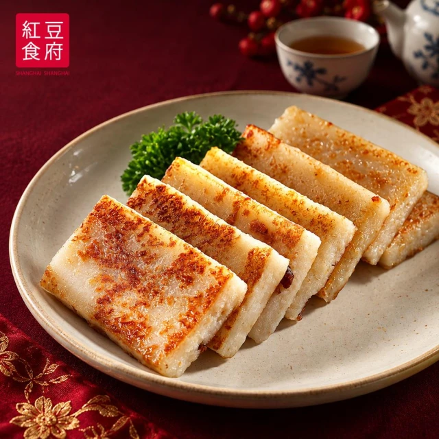 【紅豆食府】干貝蘿蔔糕600g/包（蘿蔔 珠貝 蝦米 冷凍糕點 年菜）